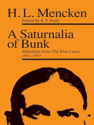 cover image of A Saturnalia of Bunk